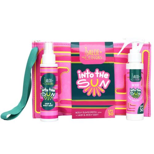 Aloe+ Colors Promo Into the Sun High Protection Body Sunscreen Spf30, 100ml & Hair & Body Mist 100ml & Δώρο Τσαντάκι